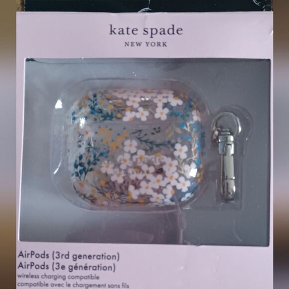 Kate Spade new york Protective Case for AirPods 3rd Generation-Floral - Picture 3 of 8